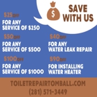 Toilet Repair Tomball TX