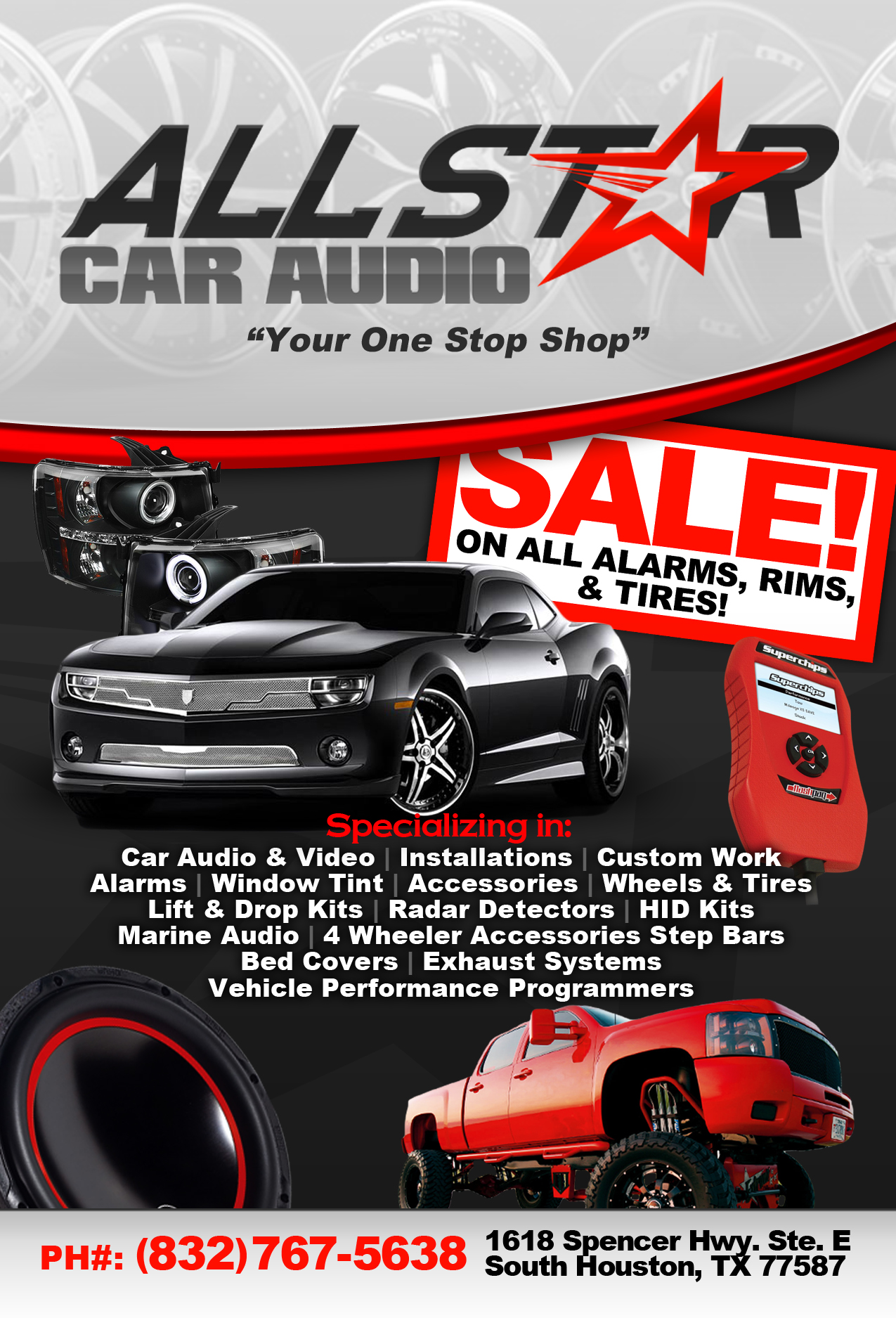 All Star Car Audio - South Houston, TX 77587