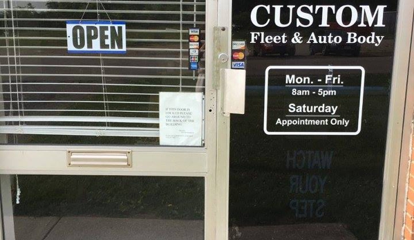 Custom Fleet & Auto Body - Columbus, OH. Auto Body Shop