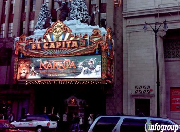The El Capitan Theatre - Los Angeles, CA