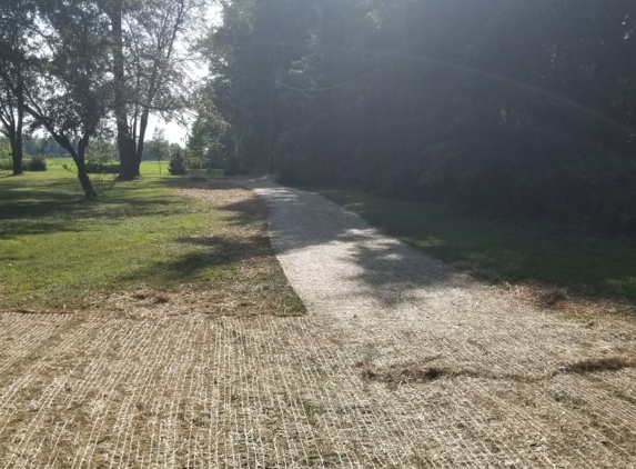 Pro-Hoe Utility - Johnstown, OH. Cleaned up where they drove trucks and equipment in.