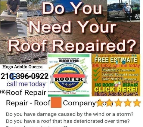 HG Roof Repair - San Antonio, TX