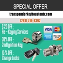 Transponder Key Houston TX - Locks & Locksmiths