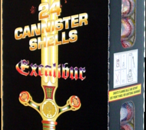 Xtreme Xplosives Fireworks  Store Gainesville - Gainesville, GA. Excalibur Fireworks 24 pack artillery kit. The #1 selling artillery shell of all time.