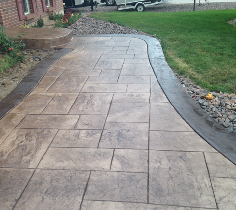 Cardenas Concrete and Landscaping Work, LLC. Front porch