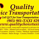 Quality Choice Transportation, LLC - Airport Transportation