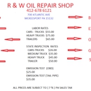 R and W Repair Service - Auto Repair & Service