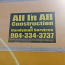 All in all Handyman and Construction Services - Pressure Washing Equipment & Services