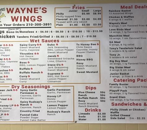 Wayne's Wing's - San Antonio, TX
