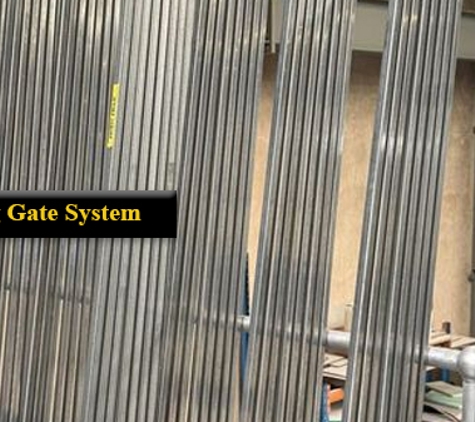 Titan Transport Gates - Eastern Creek, NSW. Hanging Gate System