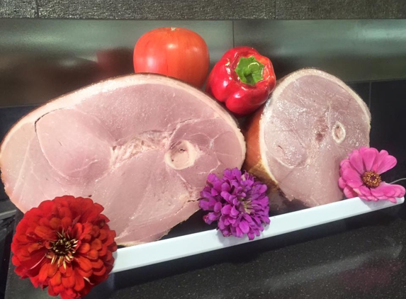 Sunvale Meats - Currajong, QLD. Gourmet hams prepared and cooked on site.