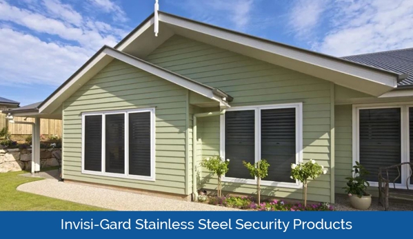 Central West Blinds & Awnings - Bathurst, NSW. Invisi-Gard Stainless Steel Security Products