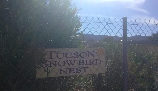 Tucson SnowBird Nest - Tucson, AZ. sign close-up