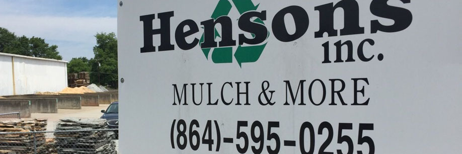 Hensons Mulch More 4010 N Blackstock, Landscape Supply Near Simpsonville Sc