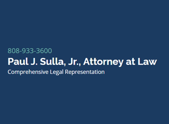Paul J. Sulla, Jr., Attorney At Law - Hilo, HI