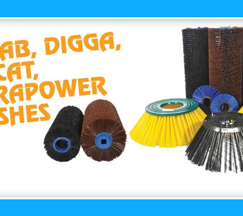 P.F. Brady Pty. Ltd. - Melbourne, VIC. Scarab, Digga, Bobcat, Hydrapower Brushes