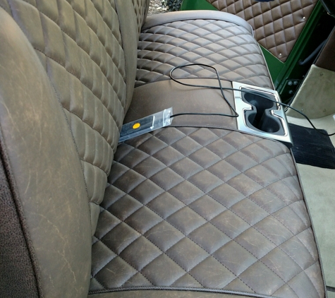 Auto Tops & Interiors - Bluffton, SC. CUSTOM SEAT