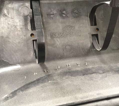 Diptech Performance - Epping, VIC. Stapled through my seat into toolkit causing it to rust out