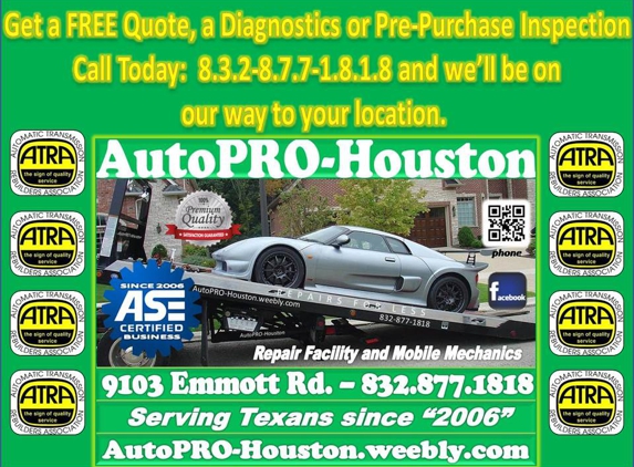 AutoPRO-Houston - Houston, TX