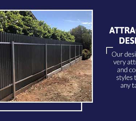 Bazza's Fencing - Roseworthy, SA. Attractive Design