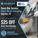 Cypress Dryer Duct Cleaning TX - Dryer Vent Cleaning