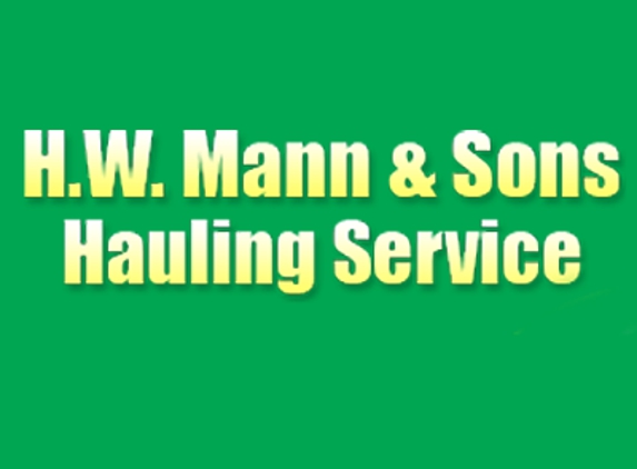 H W Mann & Son's Hauling - Springfield, OH
