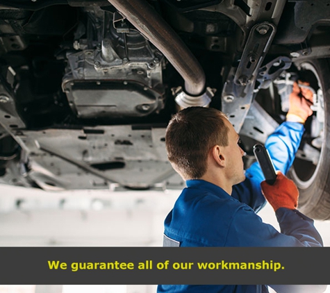 Drouin Automotive Services PTY LTD - Drouin, VIC. We guarantee all of our workmanship.