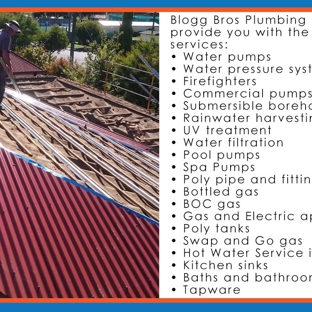 Blogg Bros Plumbing - Korumburra, VIC. For All Your Plumbing And Gasfitting Needs