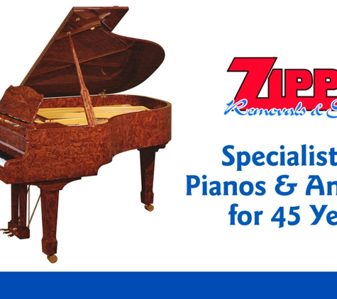 Zippy Removals & Storage. Specialists in Piano and Antique furniture removals.