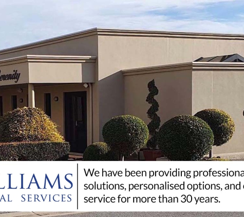 Williams Funeral Services - Port Lincoln, SA. We have been providing professional funeral solutions, personalised options, and caring service for more than 30 years.