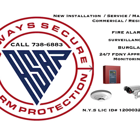 Always Secure Alarm Protection Inc. - Selden, NY