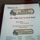 Rick's Restaurant - American Restaurants