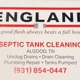 England Septic Tank Cleaning