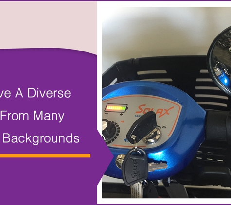 Motobility - Edgewater, WA. We Have A Diverse Team, With Experience From Many Different Backgrounds
