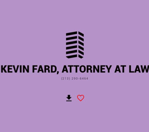 Kevin Fard, Attorney at Law - Los Angeles, CA