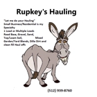 Rupkeys Hauling