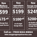 Easy Garage Repair Service - Garage Doors & Openers