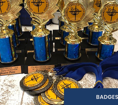 Persinality Trophies - Braybrook, VIC. Medals