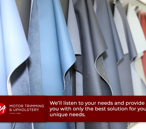 DA Motor Trimming & Upholstery - Botany, NSW. We’ll listen to your needs and provide you with only the best solution for your unique needs.