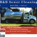 B & B Sewer and Septic - Septic Tank & System Cleaning
