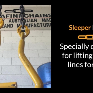 Serafini Chains Pty Ltd - Bowen Hills, QLD. Sleeper Hooks