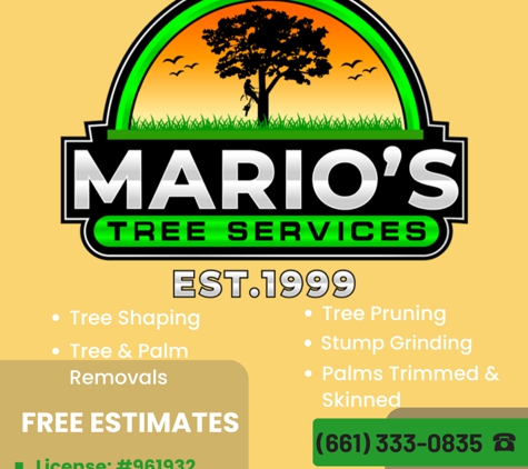 Mario's Tree Services