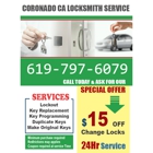 Coronado CA Locksmith