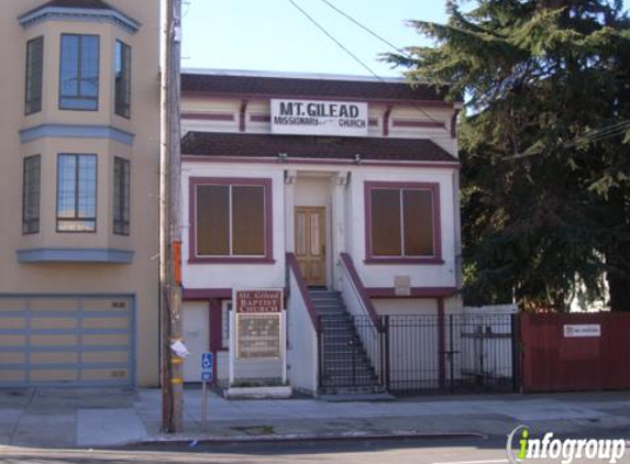 Mount Gilead Baptist Church - San Francisco, CA