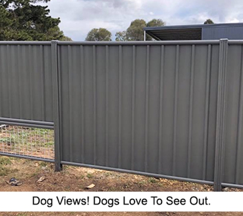 Bruce Carter Fencing. Dog Views! Dogs Love To See Out.