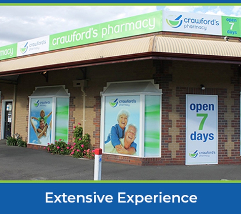 Crawford's Pharmacy - Ballarat Central, VIC. Extensive Experience