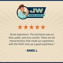 JW Plumbing, Heating & Air