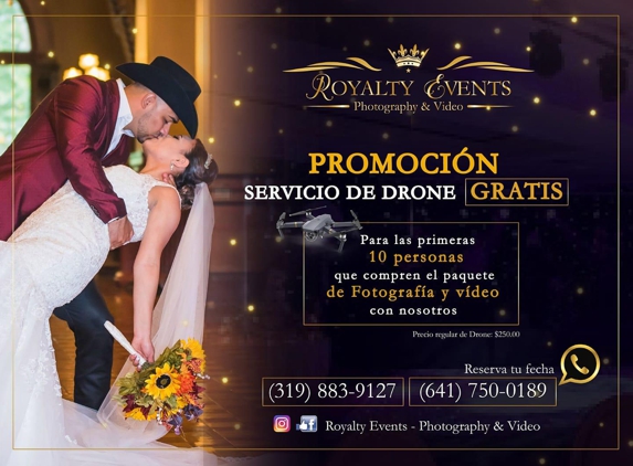 Royalty Events-Photography & Video - Urbandale, IA