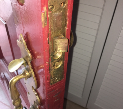 Caton Lock Service - Catonsville, MD. an older Kwikset residential mortise lock that needed servicing