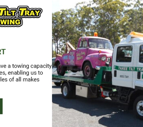 Taree Tilt Tray Towing - Pampoolah, NSW. Vehicle Transport
